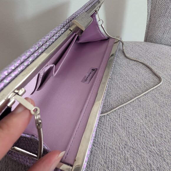 Coccinelle - Shoulder Bag / Clutch - Purple Lavender - Picture 11 of 13